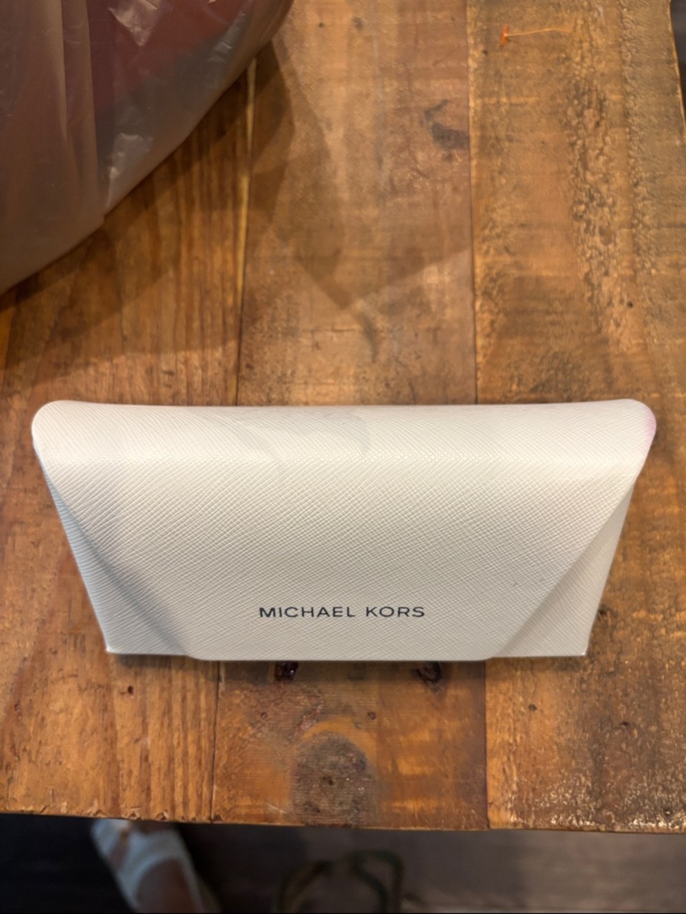 Michael Kors White Sunglasses Case
